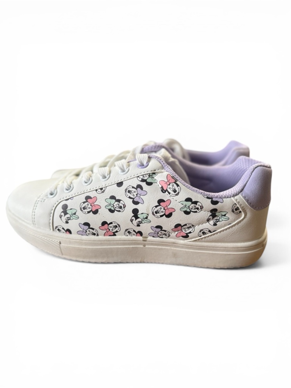 Disney Minnie Mouse Sneakers Size 8 Pastel Disney Park Vacation Shoes